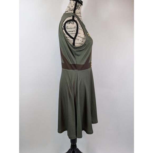 New Bioworld Legend of Zelda Womens Dress Mini 2016 NOS Nintendo Casual Cosplay - Picture 4 of 12